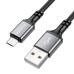 Дата кабель Borofone BX83 Famous USB to MicroUSB 2.4A (1m) Дата кабель Borofone BX83 Famous USB to MicroUSB 2.4A (1m)