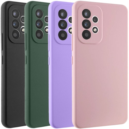 Чохол Silicone Cover Lakshmi Full Camera (AAA) для Samsung Galaxy A33 5G