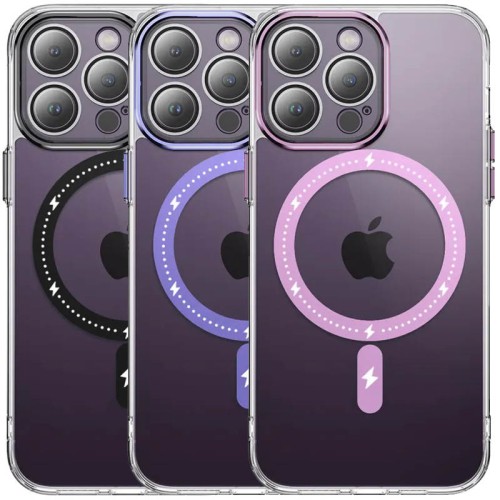 Чохол TPU+PC Colorful with Magnetic Fit для Apple iPhone 12 Pro Max (6.7 Чохол TPU+PC Colorful with Magnetic Fit для Apple iPhone 12 Pro Max (6.7