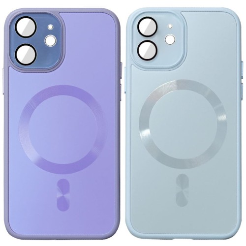 Чохол TPU+Glass Sapphire Midnight with Magnetic Fit для Apple iPhone 12 (6.1 Чохол TPU+Glass Sapphire Midnight with Magnetic Fit для Apple iPhone 12 (6.1