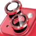Захисне скло Metal Sparkles на камеру (у упак.) для Apple iPhone 15 (6.1