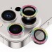 Захисне скло Metal Sparkles на камеру (у упак.) для Apple iPhone 15 Pro (6.1