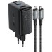 МЗП Acefast A17 PD65W GaN (1USB-A/1C/1HDMI) + кабель Type-C to Type-C МЗП Acefast A17 PD65W GaN (1USB-A/1C/1HDMI) + кабель Type-C to Type-C