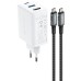 МЗП Acefast A17 PD65W GaN (1USB-A/1C/1HDMI) + кабель Type-C to Type-C МЗП Acefast A17 PD65W GaN (1USB-A/1C/1HDMI) + кабель Type-C to Type-C
