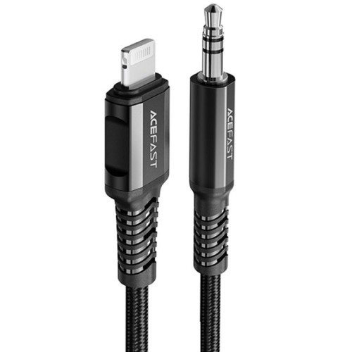 Аудіо кабель Aux Acefast C1-06 (Lightning to AUX 3.5mm) (1m) Аудіо кабель Aux Acefast C1-06 (Lightning to AUX 3.5mm) (1m)