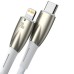 Дата кабель Baseus Glimmer Series Fast Charging Data Cable Type-C to Lightning 20W 1m (CADH000001)