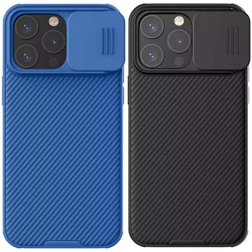 Карбонова накладка Nillkin CamShield Pro для Apple iPhone 15 Pro (6.1 Карбонова накладка Nillkin CamShield Pro для Apple iPhone 15 Pro (6.1