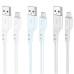 Дата кабель Hoco X97 Crystal color USB to MicroUSB (1m)