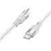 Дата кабель Hoco X99 Crystal Junction Type-C to Type-C 60W (1m) Дата кабель Hoco X99 Crystal Junction Type-C to Type-C 60W (1m)