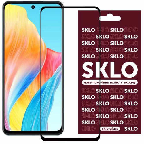 Захисне скло SKLO 3D для Oppo Reno 8 Pro / Reno 11 F Захисне скло SKLO 3D для Oppo Reno 8 Pro / Reno 11 F
