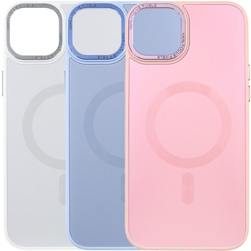 Чохол TPU+Glass Sapphire Midnight Open Camera with MagSafe для Apple iPhone 15 (6.1 Чохол TPU+Glass Sapphire Midnight Open Camera with MagSafe для Apple iPhone 15 (6.1