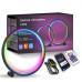 Настільна LED лампа RGB Intelligent circular atmosphere light Bluetooth USB with app Настільна LED лампа RGB Intelligent circular atmosphere light Bluetooth USB with app