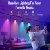 Настінна LED лампа RGB Intelligent wall lamp 4 pcs with Bluetooth European plug with app Настінна LED лампа RGB Intelligent wall lamp 4 pcs with Bluetooth European plug with app