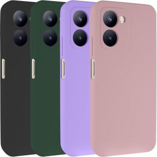 Чохол Silicone Cover Lakshmi Full Camera (AAA) для Realme C33