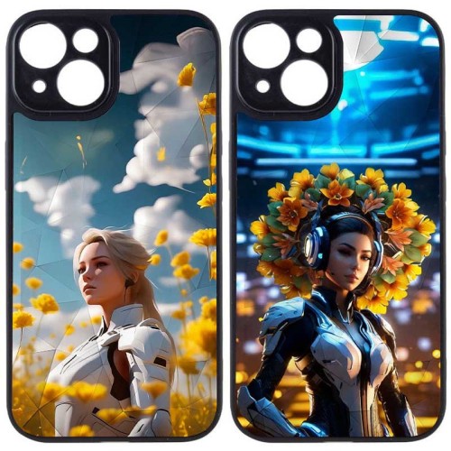TPU+PC чохол Prisma Ladies для Apple iPhone 15 (6.1 TPU+PC чохол Prisma Ladies для Apple iPhone 15 (6.1