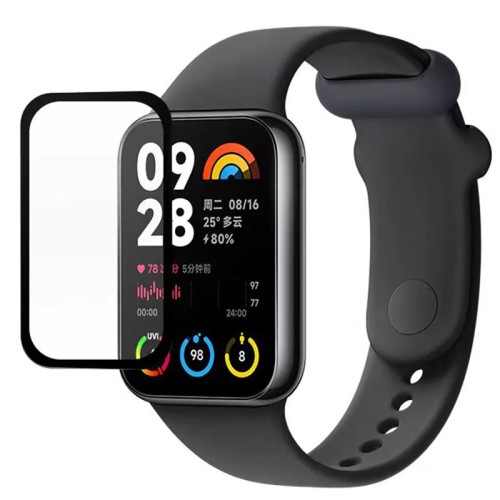 Полімерна плівка 3D (full glue) (тех.пак) для Xiaomi Mi Band 8 Pro Полімерна плівка 3D (full glue) (тех.пак) для Xiaomi Mi Band 8 Pro