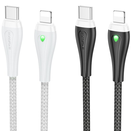 Дата кабель Borofone BX100 Advantage Type-C to Lightning 27W (1m) Дата кабель Borofone BX100 Advantage Type-C to Lightning 27W (1m)