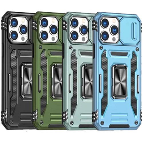 Ударостійкий чохол Camshield Army Ring для Apple iPhone 12 Pro Max (6.7
