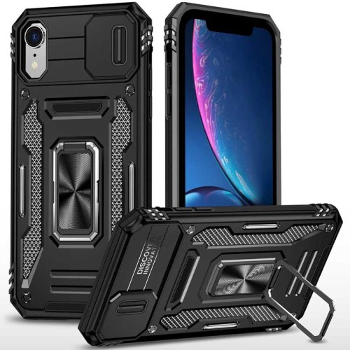 Ударостійкий чохол Camshield Army Ring для Apple iPhone XR (6.1 Ударостійкий чохол Camshield Army Ring для Apple iPhone XR (6.1