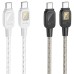 Дата кабель Hoco U124 Stone silicone power-off 60W Type-C to Type-C (1.2m) Дата кабель Hoco U124 Stone silicone power-off 60W Type-C to Type-C (1.2m)