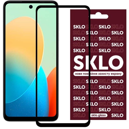Захисне скло SKLO 3D для TECNO Spark 20C / Spark Go 2024 / Spark 20 Захисне скло SKLO 3D для TECNO Spark 20C / Spark Go 2024 / Spark 20