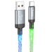 Дата кабель Hoco U112 Shine USB to Type-C 3A (1m)