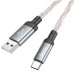 Дата кабель Hoco U112 Shine USB to Type-C 3A (1m)