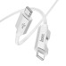 Дата кабель Hoco U123 Regent colorful 60W Type-C to Type-C (1.2m) Дата кабель Hoco U123 Regent colorful 60W Type-C to Type-C (1.2m)