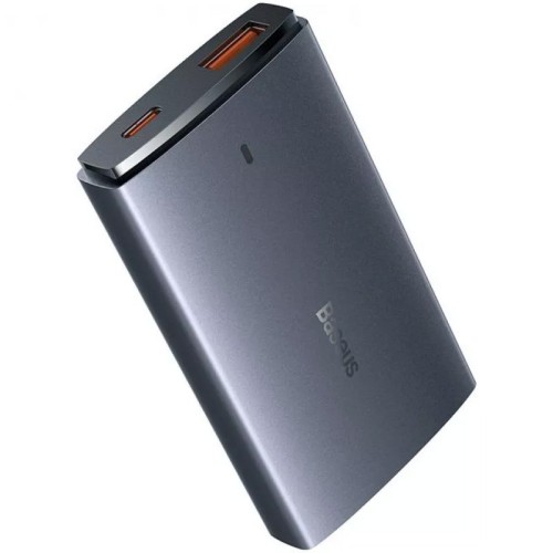 МЗП Baseus GaN5 Pro Ultra-Slim PD65W+QC3.0 (1USB-A/1C) + кабель Type-C to Type-C (CCGP15011) МЗП Baseus GaN5 Pro Ultra-Slim PD65W+QC3.0 (1USB-A/1C) + кабель Type-C to Type-C (CCGP15011)