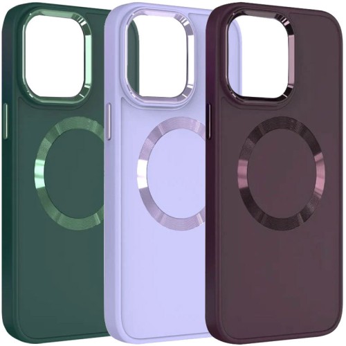 TPU чохол Bonbon Metal Style with Magnetic Fit для Apple iPhone 15 (6.1