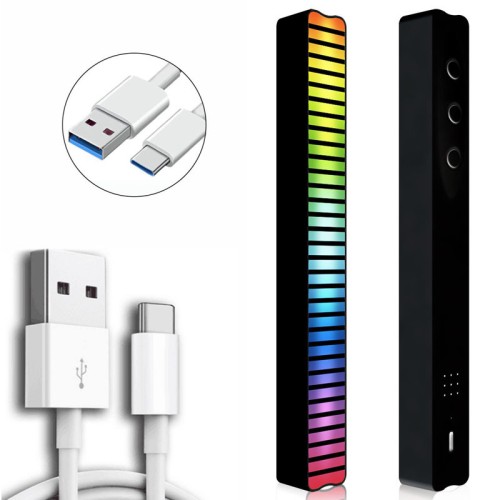 Настільна LED лампа RGB 5V Single Panel Bluetooth USB interface with app Настільна LED лампа RGB 5V Single Panel Bluetooth USB interface with app