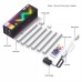 Настінний світильник Lines SAL-013B Bluetooth USB interface with app (6+2 pcs) Настінний світильник Lines SAL-013B Bluetooth USB interface with app (6+2 pcs)