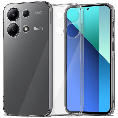 TPU чохол Epic Transparent 1,5mm Full Camera для Xiaomi Redmi Note 13 Pro 4G/Poco M6 Pro 4G/Note 14S
