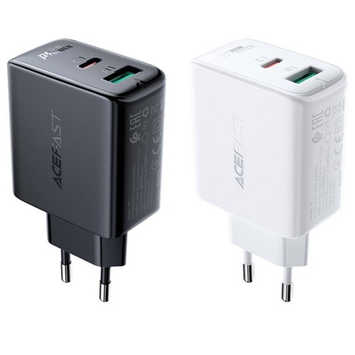МЗП Acefast A5 PD32W+QC3.0 (1USB-A/1C) МЗП Acefast A5 PD32W+QC3.0 (1USB-A/1C)