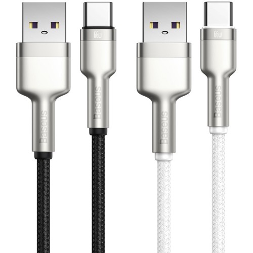 Дата кабель Baseus Cafule Metal USB to Type-C 66W (1m) (CAKF00010) Дата кабель Baseus Cafule Metal USB to Type-C 66W (1m) (CAKF00010)
