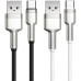 Дата кабель Baseus Cafule Metal USB to Type-C 66W (1m) (CAKF00010) Дата кабель Baseus Cafule Metal USB to Type-C 66W (1m) (CAKF00010)