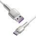 Дата кабель Baseus Cafule Metal USB to Type-C 66W (1m) (CAKF00010) Дата кабель Baseus Cafule Metal USB to Type-C 66W (1m) (CAKF00010)