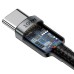 Дата кабель Baseus Cafule Type-C to Type-C PD2.0 100W (2m) (CATKLF-AL) Дата кабель Baseus Cafule Type-C to Type-C PD2.0 100W (2m) (CATKLF-AL)
