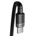 Дата кабель Baseus Cafule Type-C to Type-C PD2.0 100W (2m) (CATKLF-AL) Дата кабель Baseus Cafule Type-C to Type-C PD2.0 100W (2m) (CATKLF-AL)