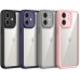 TPU чохол Transparent + Colour 1,5mm для Apple iPhone 12 (6.1