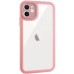 TPU чохол Transparent + Colour 1,5mm для Apple iPhone 12 (6.1