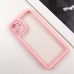 TPU чохол Transparent + Colour 1,5mm для Apple iPhone 12 (6.1
