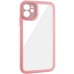 TPU чохол Transparent + Colour 1,5mm для Apple iPhone 12 (6.1