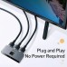 Перехідник HUB Baseus Matrix HDMI Splitter (CAHUB-BC0G) Перехідник HUB Baseus Matrix HDMI Splitter (CAHUB-BC0G)