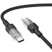 Дата кабель Hoco U129 Spirit Transparent Type-C to Lightning 27W (1.2m) Дата кабель Hoco U129 Spirit Transparent Type-C to Lightning 27W (1.2m)