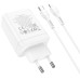 МЗП Hoco N33 Start PD35W+QC3.0 (1USB-A/2C) + кабель Type-C to Lightning
