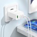 МЗП Hoco N33 Start PD35W+QC3.0 (1USB-A/2C) + кабель Type-C to Lightning