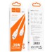 Дата кабель Hoco X93 Force Type-C to Lightning 20W (1m) Дата кабель Hoco X93 Force Type-C to Lightning 20W (1m)