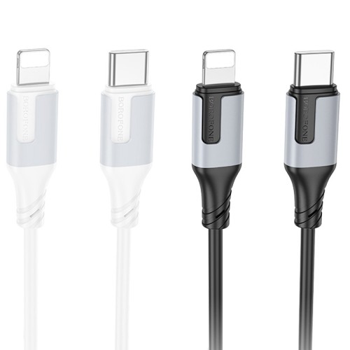 Дата кабель Borofone BX101 Creator Type-C to Lightning 27W (1m)
