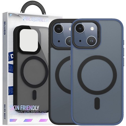 TPU+PC чохол Blueo Skin Friendly Frosted with Magnetic Fit для Apple iPhone 15 (6.1 TPU+PC чохол Blueo Skin Friendly Frosted with Magnetic Fit для Apple iPhone 15 (6.1